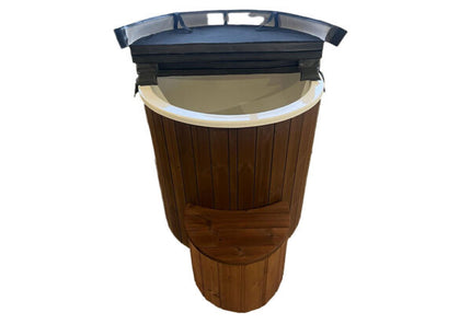 Cold Plunge Tub – Handcrafted Wood Ice Bath